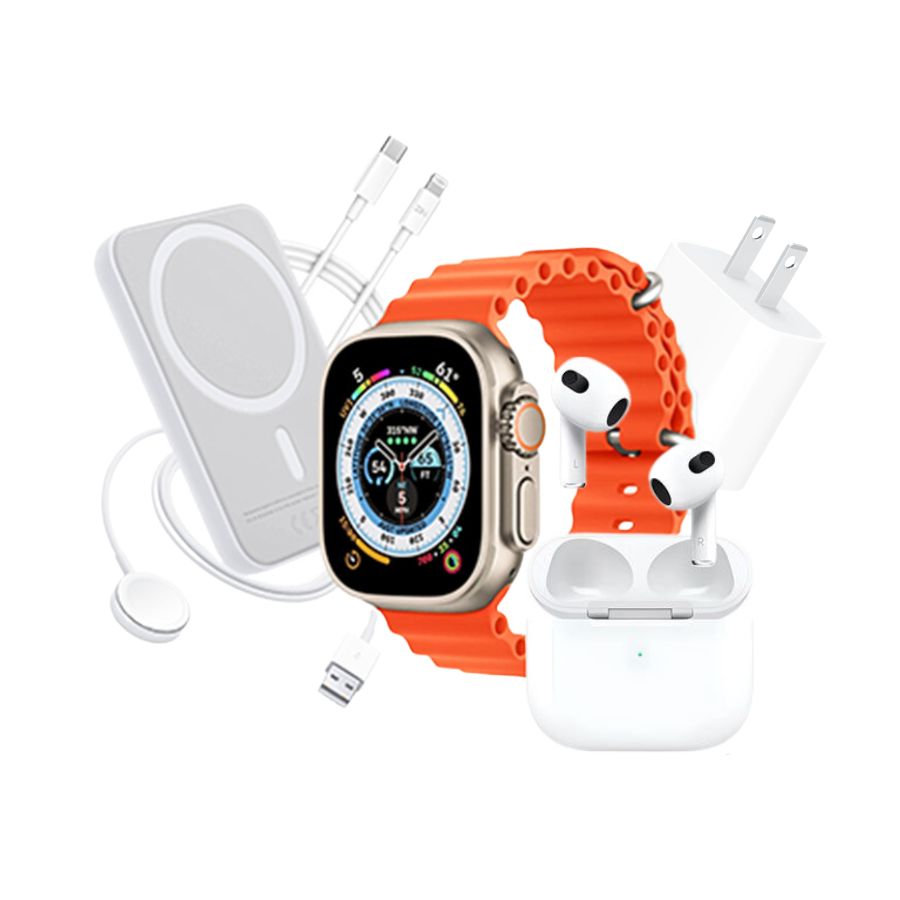 Combo Smartwatch PowerBank Audifonos X8