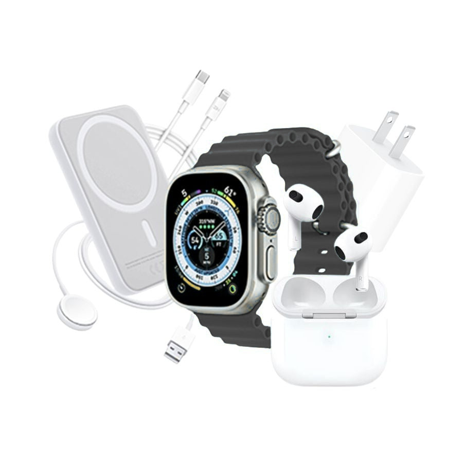 Combo Smartwatch PowerBank Audifonos X8