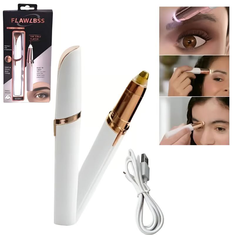 depilador de cejas recargable