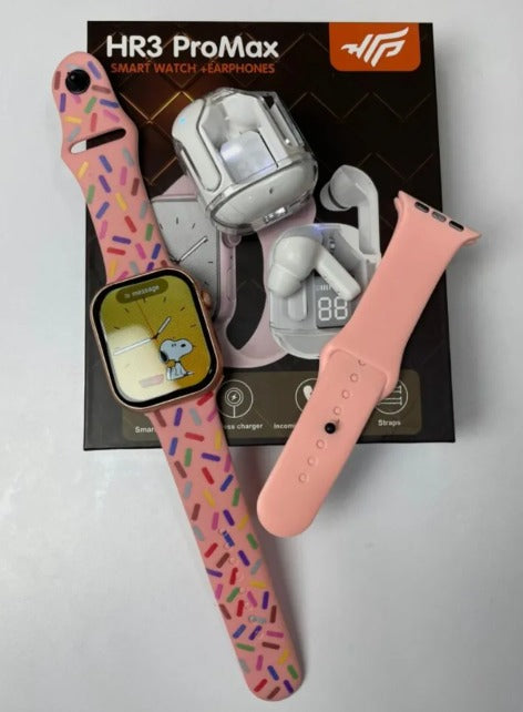 COMBO RELOJ 2 EN 1 HR3 PROMAX DAMA