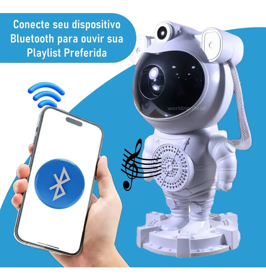 Lampara Astronauta Proyector De Luz